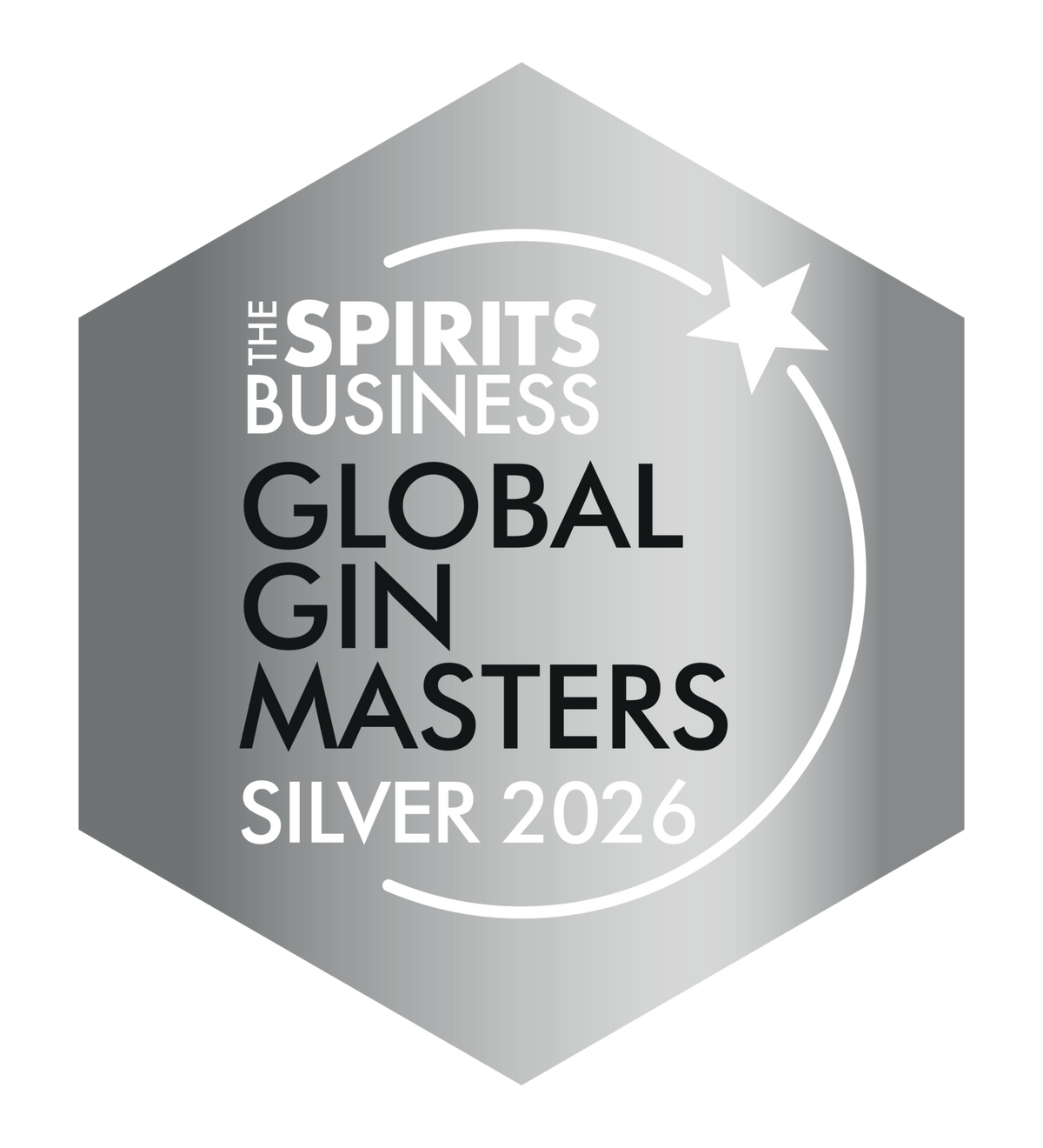 Silver medal, Ultra-Premium category, The Gin Masters 2026